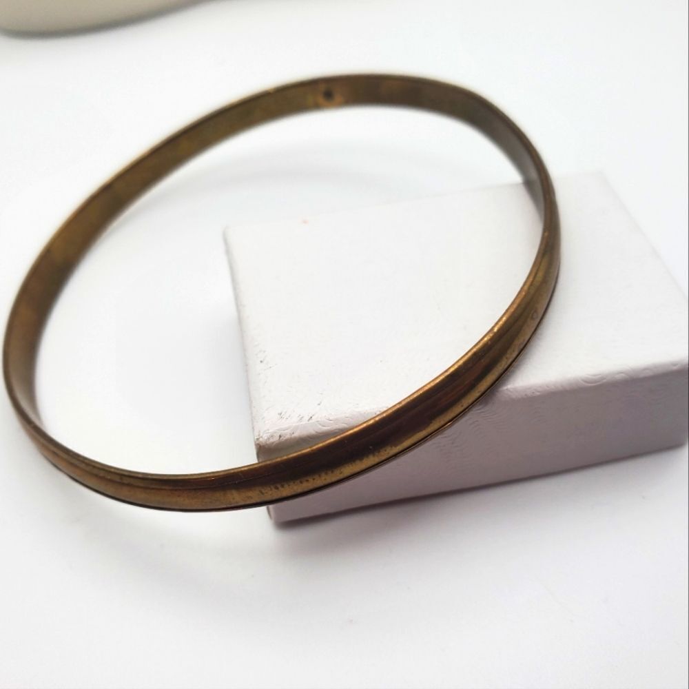 Bronze‎ pottery styled bracelet